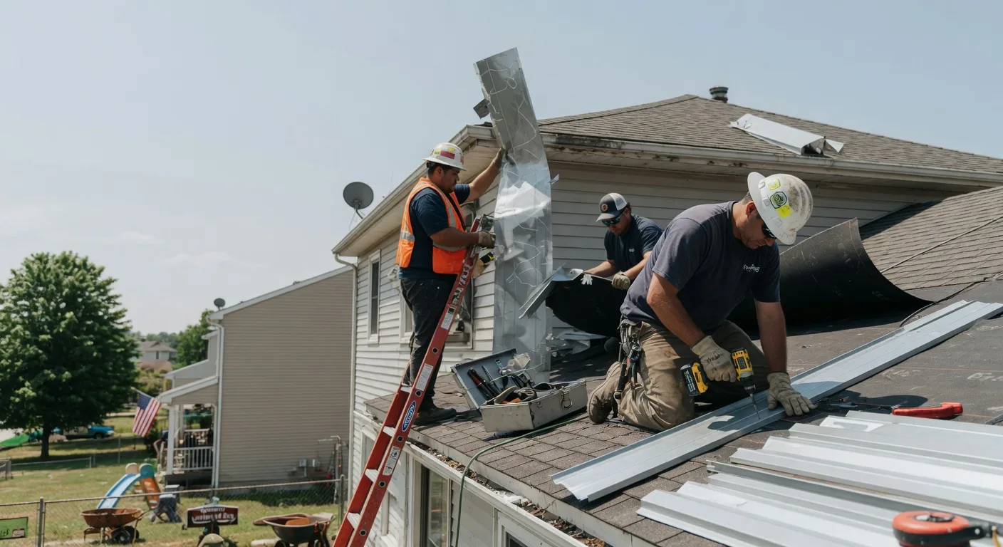 Metal Roof Inspection in Union Furnace, OH